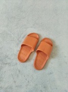 Klapki plażowe basenowe pomarańczowe 36 - 37 EVA