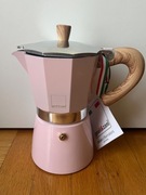 Kawiarka / ekspres do kawy, na 3 filiżanki. Różowa lub niebieska