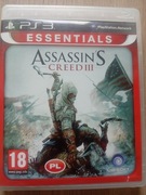 Assassin's Creed III PS3 po Polsku bdb 