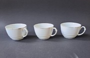 3 filiżanki porcelanowe 