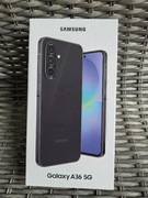 Samsung galaxy A36 5G 6GB/128GB czarny NOWY