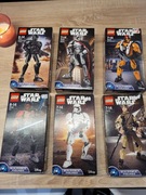 Lego Star Wars figurki 6 kompletów 75121, 75118, 75115, 75113, 75114, 75116