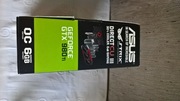 Asus GTX 980ti Strix Gaming - 6 GB - nowa - Box otwarty 