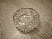 kryształowa popielniczka okrągła