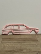 Dekoracja 3d BMW E30 Touring Nowoczesna Ozdoba Motoryzacyjna Wall Art