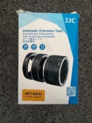 JJC AF makro zestaw pierścieni przedłużających