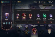 Konto league of legends EUW z 740 lvl full chempions i 316 skinów