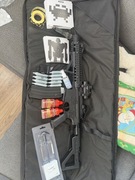 WIATRÓWKA CROSMAN PANTHER ARMS DPMS SBR FULL AUTO+ torba oraz akcesoria