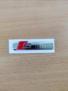 NAPIS EMBLEMAT BŁOTNIKA AUDI CHROME NOWY ORYGINAŁ 8N0853601A