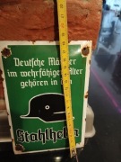 Szyld Tablica Adolf Hitler  Niemcy 2 wojna swiatowa wehrmacht