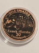 Zamek Morsko. Emisja lokalna. Miedź fi 32 mm. Gyges