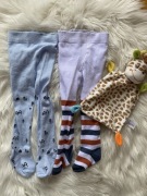 Rajstopy niemowlęce z maskotką pluszakiem