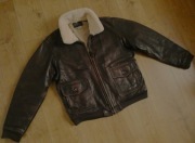 Kurtka skórzana męska COCKPIT Leonhard's PILOTKA lotnicza SKORA XL