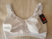 Biustonosz damski mekki solidne ramiączka Trofe roz.85 F nowy