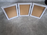 Okazja! Elegancka biała ramka do zdjęć