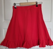 Spódniczka rozmiar 34 lub 158 - 164 cm czerwona NA-KD