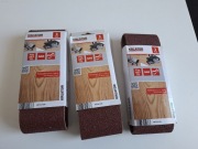 Taśma pas bezkońcowy 75x457 gr.60 płótno 3 sztuki KRT 241004