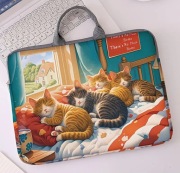 Torba na laptopa dla kociarzy 38 cm x 26 cm 