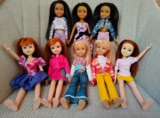 Wee 3 Friends Mattel Barbie lalki laleczki Stacie Janet Lila vintage unikat