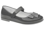 Kornecki 4433 Balerinki baleriny dziewczęce półbuty szary r.28