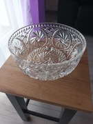 Owocarka miska ze szkła kryształowego duża