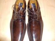 Buty pantofle skórzane brązowe nowe rozmiar 44 Conhpol