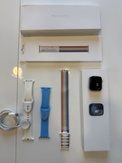 Apple Watch 9, 45 mm silver storm - 3 paski