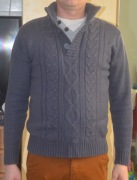 Szary Sweter House rozm.M