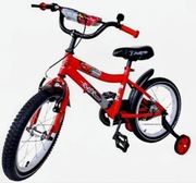 Rowerek BMX 16 cali dla dziecka z bocznymi kółeczkami 