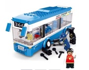 Klocki wzór LEGO AUTOBUS AUTOKAR BUS Autko Samochodzik Prezent