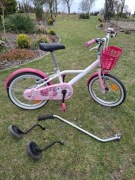 Rower B'Twin 16" z dodatkami