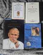 4x książka religijna Katechizm, Księże Jerzy, Módlmy się, Jan Paweł II