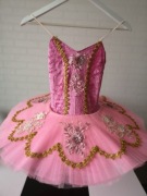 Sukienka tutu paczka baletowa różowa dziecięca 140
