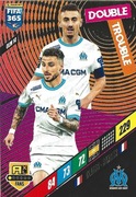 PANINI FIFA 365 2024 DOUBLE TROUBLE CLAUSS RONGIER OLYMPIQUE OLM 14