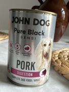 Johndog monobiałkowa karma digestion pork 19 x 400 g