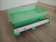 Waga kuchenna WD-10A Lubelskie Fabryki Wag zielona miętowa PRL