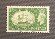 Jerzy VI. HMS Victory. 2/6 Szylingów