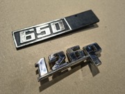 Emblemat 126p Chromowany, metalowy - OKAZJA 1 seria BAMBINO