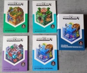 Minecraft Kolekcja podręczników gracza Część 2 4 tomy