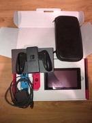 Konsola Nintendo switch v2 32 GB + karta 128 GB czerwono niebieska