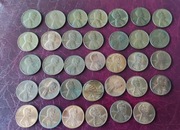 USA 1 cent 1952 - 2002 , 34 różnych roczników 