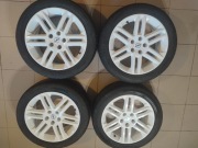 Felgi aluminiowe 17 białe GM OPEL Astra h Zafira b 5x110 13131077