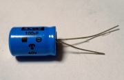 Kondensator elektrolityczny 100uF/40V  ELWA