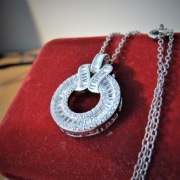Naszyjnik srebrny próba 925 (sterling silver), 