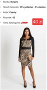Nowa sukienka dopasowana rozmiar 40