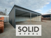 Garaż blaszany / konstrukcja stalowa na wymiar/magazyn na maszyny rolnicze