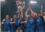 Angelo Di Livio oryginalny autograf Juventus! duże zdjęcie 15x21