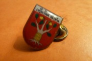 Dębowa Kłoda Pow. Parczew Herb pin przypinka