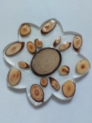 Resin product for jewelry, glasses, keys, etc.