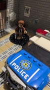 Minifigurka LEGO 76120 SH0591 Commissioner Gordon + radiowóz